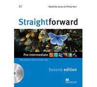 Straightforward Second Edition Pre-intermediate Level Workbook With Key + CD