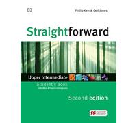 Straightforward Second Edition: Upper Intermediate / Package: Student's Book with ebook and Workbook with Audio-CD
