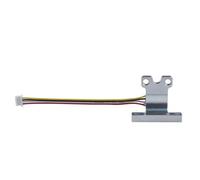 Strain Gauge Mounting Block for Combo K3c Heat Bed Level Sensor - 4-Wire Full Bridge 2.0 Mm Thickness 30 Kg Load Capacity Metal Construction Silver