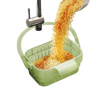 Strainer Basket for Food Waste - Telescopic Garbage Collection Basket | Kitchen Strainer for Food - for Kitchens, Apartments, College Dorms, Families,