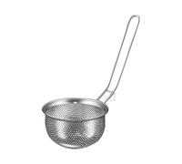 Strainer Cooking Spoon, Dumpling Skimmer Ladle, Kitchen Scoop with Dishwasher Safe Build, Tool for Pasta Vegetables Broth, Culinary Supplies, Top Skimmer Spoon for Hot Pot Noodles Dumplings