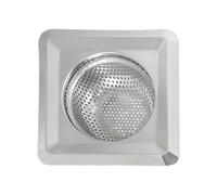 Strainer Drain Strainer 4. 3 Inch Square Stainless Steel Fine Mesh Drain Hair Catcher for Kitchen Bathroom