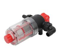 Strainer Filter with 60 Mesh Stainless Steel Filter Strainer, High Pipeline Filter, Transparent Design (19mm Interface (G3/4 Pipe)