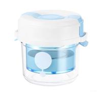 Strainer for Greek Yogurt with Ultra Fine Mesh and Lid to Enable Refrigerator-Based Filtration Process