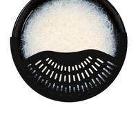 Strainer for Pots, Silicone Grease Strainer for Frying Pans - Kitchen Draining Tool for Spaghetti, Pasta and Ground Beef Grease, Space Saving Tool