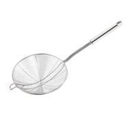 Strainer Ladle Spoon with Fine Mesh Stainless Steel for Hot Pot | Wire Skimmer Spoon, Double Coil Basket and Heat Resistant Handle, Fast Draining for Frying