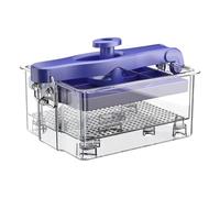 - Strainer with lid, reusable whey separator tools - with lid - strainer separator | for making nut milk and juice, for healthy breakfast, meal preparation and party cooking