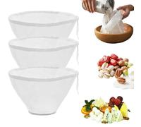 Straining Bowl Molde para Queso Fresco Casero Greek Yogurt Strainers Pulp Strainer for Juicing