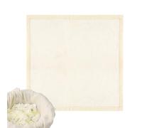 Straining Cheesecloth - Organic Unprocessed Cotton Large, Ultrafine Fiber Weave, Tight Lattice Purifier, Natural Virgin Textile Separation Material | Dairy Production for Traditional Gastronomy