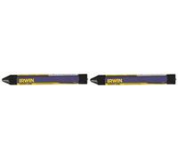 Strait-Line 666042 Waterproof Crayon - Black