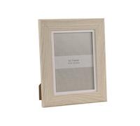 Straits White Wood Grain Photo Frame - 5X7