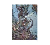 Strand Clothing Mermaid Vintage Art Print - Fairy Tale Siren Edmund Dulac Wall Décor Poster A3 (Unframed)