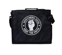 Strand Clothing Northern Soul Record Bag - Vintage Retro Style DJ LP Vinyl Records Messenger Shoulder Bag