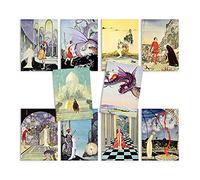 Strand Clothing Vintage Art Postcards Set of 10 - Postcard Pack Fairy Tales Book Illustrations