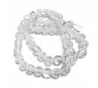 Strand Of 45+ Clear Rock Crystal Quartz 8mm Plain Round Beads - (GS11044-1) - Charming Beads