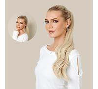 Stranded Hair Group Wand Wave Ponytail Clipped In (101622 Ballerina Musk)