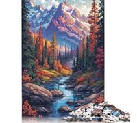 Strange And Beautiful Mountains Puzzle for Adults And Teenagers 1000 Pieces Paper Puzzles for Teenagers Gifts Brain Teaser Game 1000pcs (75x50cm)
