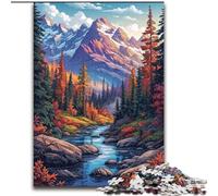 Strange And Beautiful Mountains Puzzles for Adults And Teenagers, Fun Games Every Piece Is Unique - Challenging Family Fun Game (26x38cm)