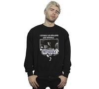 Strange And Unusual Logo Sweatshirt Beetlejuice Black XXL