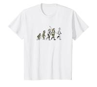 Strange Brew Evolution to Legos Cartoon T-Shirt, Youth, White, 2T