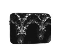 Strange Buildings Patterned Laptop Case - 12 inch Slim and Portable, Suitable for Office Travel and Commute