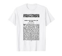 Strange Case of Dr. Jekyll and Mr. Hyde First Page T-Shirt
