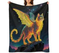 Strange Creature Blanket Lightweight Throw Blanket Soft Cozy Flannel Blankets Travel Bed Blanket for Couch,Sofa,Bed,Chair,Camping, Picnic Warm and Cozy for All Seasons 50"x60"