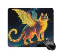 Strange Creature Mouse Pad Square Mice Mat Waterproof Computer Mousepad with Non-Slip Rubber Base Wireless Mice Pad for Laptop Office Home Personalized Gaming Mousepad 25 * 30cm