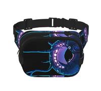 Strange creature Printed multifunctional waist bag, unisex trendy messenger bag, travel sports storage bag
