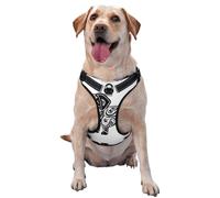 Strange Dog X-Large Printed pet Traction Vest for Pets to wear When Walking The Dog or Climbing Mountains