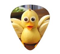 Strange DucksGuitar Picks, 12-Piece Pattern Set, Three Different Thicknesses for Acoustic Electric Guitar and Other Instruments