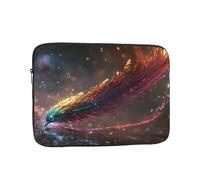 Strange Feather Pen Patterned Laptop Case - 10 inch Slim and Portable, Suitable for Office Travel and Commute