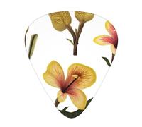 Strange flowers Printed pick set - 12 pieces, thin, medium and thick guitar picks, suitable for guitar, bass, electric guitar and ukulele