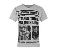 Strange Hill High Boys Grey Character Short Sleeved T-Shirt - 11-12 Years