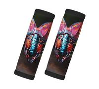 Strange Insects Print 2 Pack Luggage Handle Wraps for Suitcase, Soft Grips Travel Tag Covers, for Car Carry-On Bag
