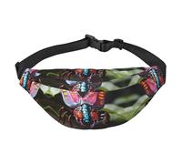 Strange Insects Waist Bag. Lightweight And Waterproof, Suitable For Travel And Daily Use, Fashionable Design, For Men And Women.