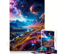 Strange Landscape 1000 Piece Jigsaw Puzzles for Adults Sharp Logic Toy Home Leisure Tight Cut Heartfelt Gift 38x26cm