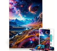 Strange Landscape 1000 Pieces Jigsaw Puzzles for Adults Think Smart Toy Quiet Fun Accurate Cut 38x52cm