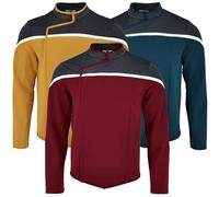 Strange New Worlds Lower Decks Red Blue Gold Shirts Starfleet Uniforms Cosplay Costumes Men's Jackets XXL Red