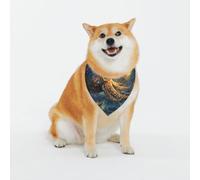Strange Octopus Dog Bandanas - Adjustable Pet Scarf, for Small to Large Dog Puppy Cat, Black