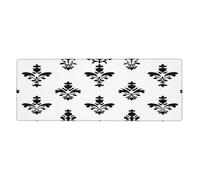 Strange Pattern Mouse Pad In Big Extended Non-Slip Rubber Base Mousepad With Stitched Edges Gaming Pc Desktop Large Mouse Pad 11.8x31.5