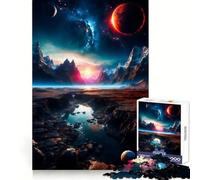 Strange Planets 1000 Piece Jigsaw Puzzles for Adults Teenagers Memory Upgrade Light Relax Sharp Cut Lovely Gift 38x26cm