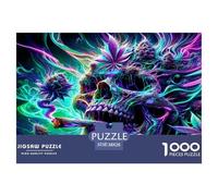 Strange Skeleton 1000 Pieces Jigsaw Puzzles for Adults Educational Games Beautiful Home Decoration Challenge High Difficulty 38x26cm/1000pcs