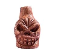 Strange Sound Decompressions Aztec Death Whistle Fun Relieve Stress Unique Human Loud Screams Prank Tricky Artifact(Scary Skull Whistle)