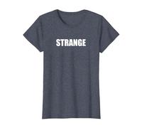 Strange T-Shirt, Women, Heather Blue, 3XL