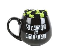Strange & Unusual Mug and Socks Set - Quirky Gift for Fans of The Odd, Includes Ceramic Mug and Comfy Socks, Perfect for Tea, Coffee, and Unique Style Enthusiasts, Gift Box Included