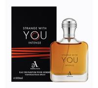 Strange With You Intense Perfume for Men Inspired By Str.onger with Y.ou I.ntensely, 100ml EDP Parfum men with Vanilla and Lavender Notes, Long Lasting Mens Perfume, Eau de Parfum for Men