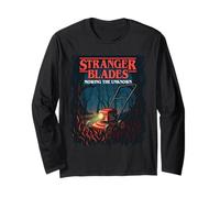Stranger Blades - Landscaping Lawn Mower Lawn Mowing Long Sleeve T-Shirt