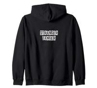 Stranger Danger Safety Zip Hoodie