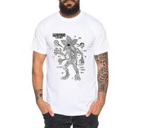 Stranger Demo Anatomie - Men's T-Shirt Things Demogorgon Elfie Dustin Jane Hopper Upside Down tv blu-ray DVD. White 3XL